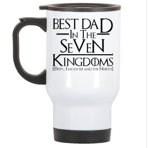 Best Dad In The Seven Kingdoms Stainless Steel Travel Mug