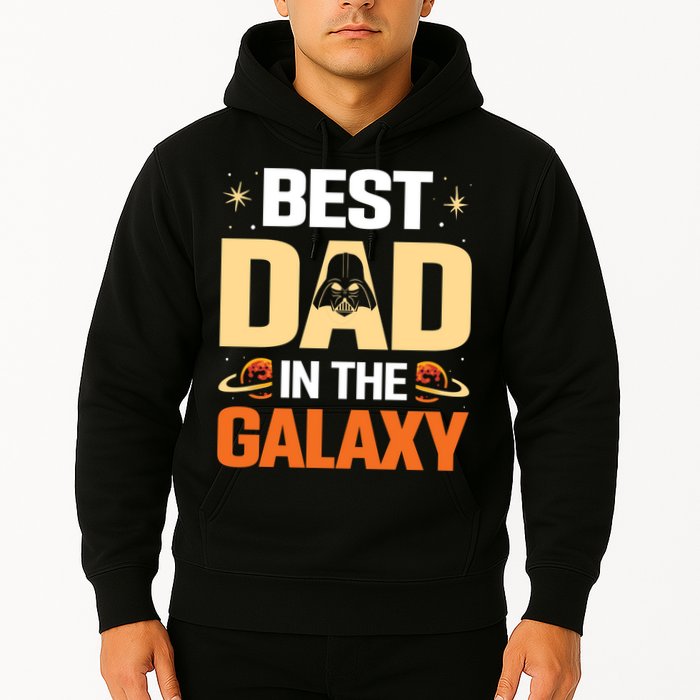 Best Dad In The Universe Fathers Day Spoof Hoodie