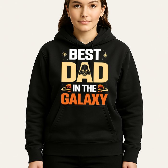 Best Dad In The Universe Fathers Day Spoof Hoodie
