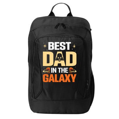 Best Dad In The Universe Fathers Day Spoof City Backpack