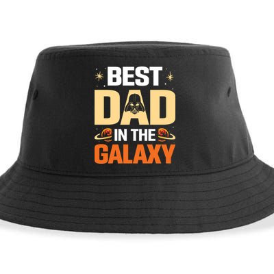Best Dad In The Universe Fathers Day Spoof Sustainable Bucket Hat
