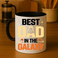 Best Dad In The Universe Fathers Day Spoof Mug