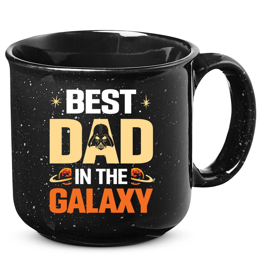 Best Dad In The Universe Fathers Day Spoof 15oz Campfire Ceramic Mug
