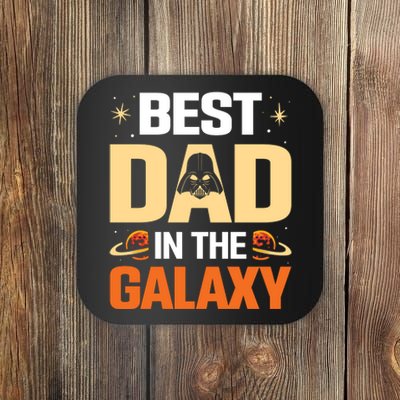 Best Dad In The Universe Fathers Day Spoof Coaster