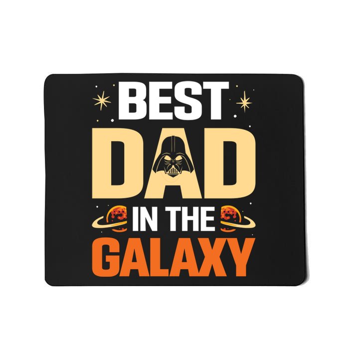 Best Dad In The Universe Fathers Day Spoof Mousepad