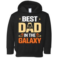 Best Dad In The Universe Fathers Day Spoof Toddler Hoodie
