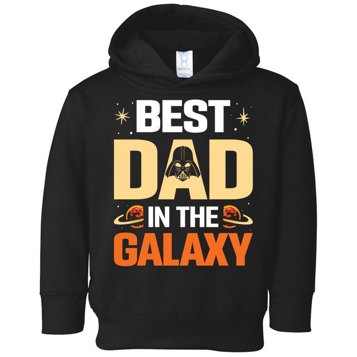 Best Dad In The Universe Fathers Day Spoof Toddler Hoodie