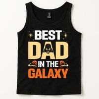 Best Dad In The Universe Fathers Day Spoof Tank Top