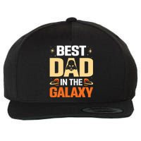 Best Dad In The Universe Fathers Day Spoof Wool Snapback Cap