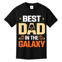 Best Dad In The Universe Fathers Day Spoof Kids T-Shirt