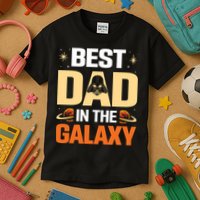 Best Dad In The Universe Fathers Day Spoof Kids T-Shirt