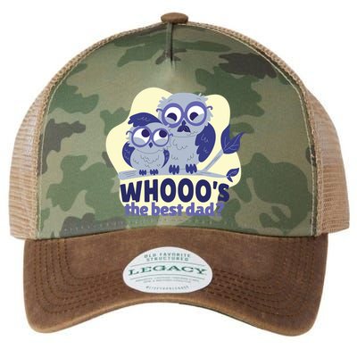 Best Dad Owl Legacy Tie Dye Trucker Hat