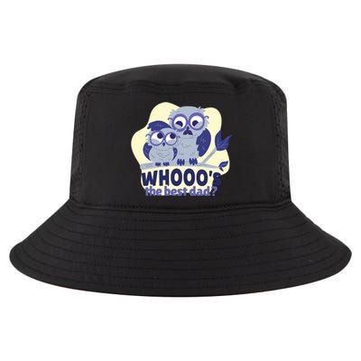 Best Dad Owl Cool Comfort Performance Bucket Hat