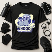 Best Dad Owl Cooling Performance Crew T-Shirt
