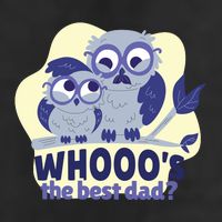 Best Dad Owl Adult Drive Performance Visor