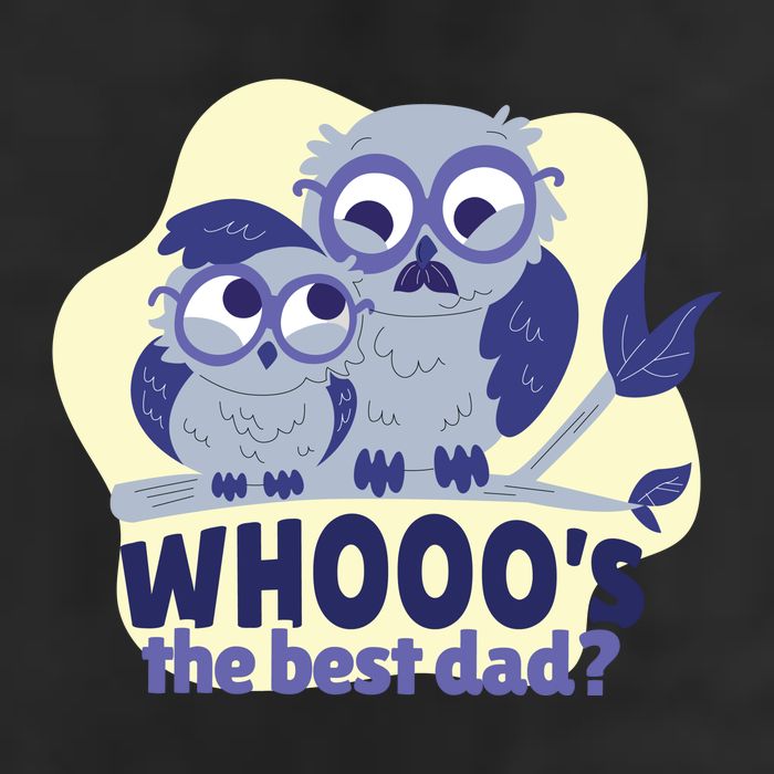 Best Dad Owl 25L Jumbo Tote