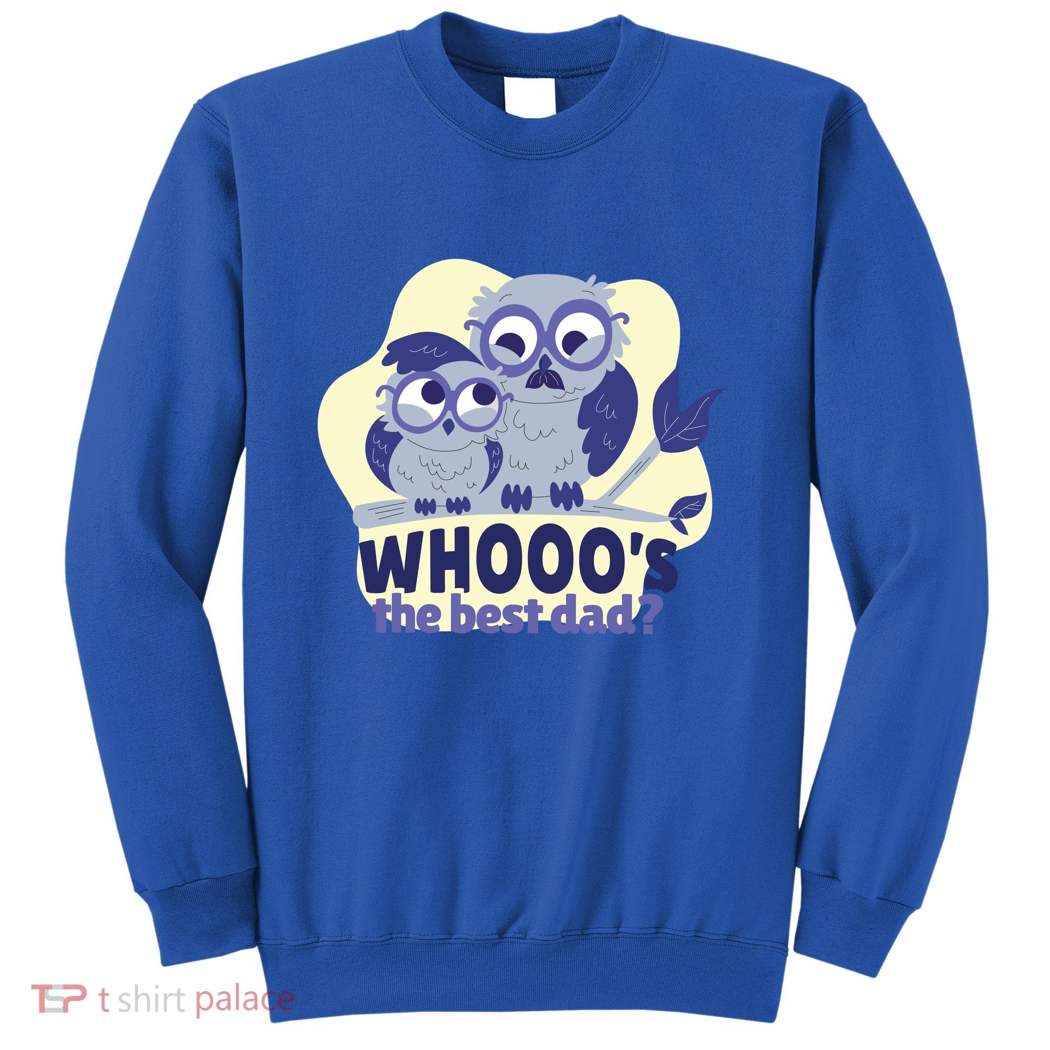 Best Dad Owl Sweatshirt