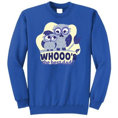 Best Dad Owl Sweatshirt