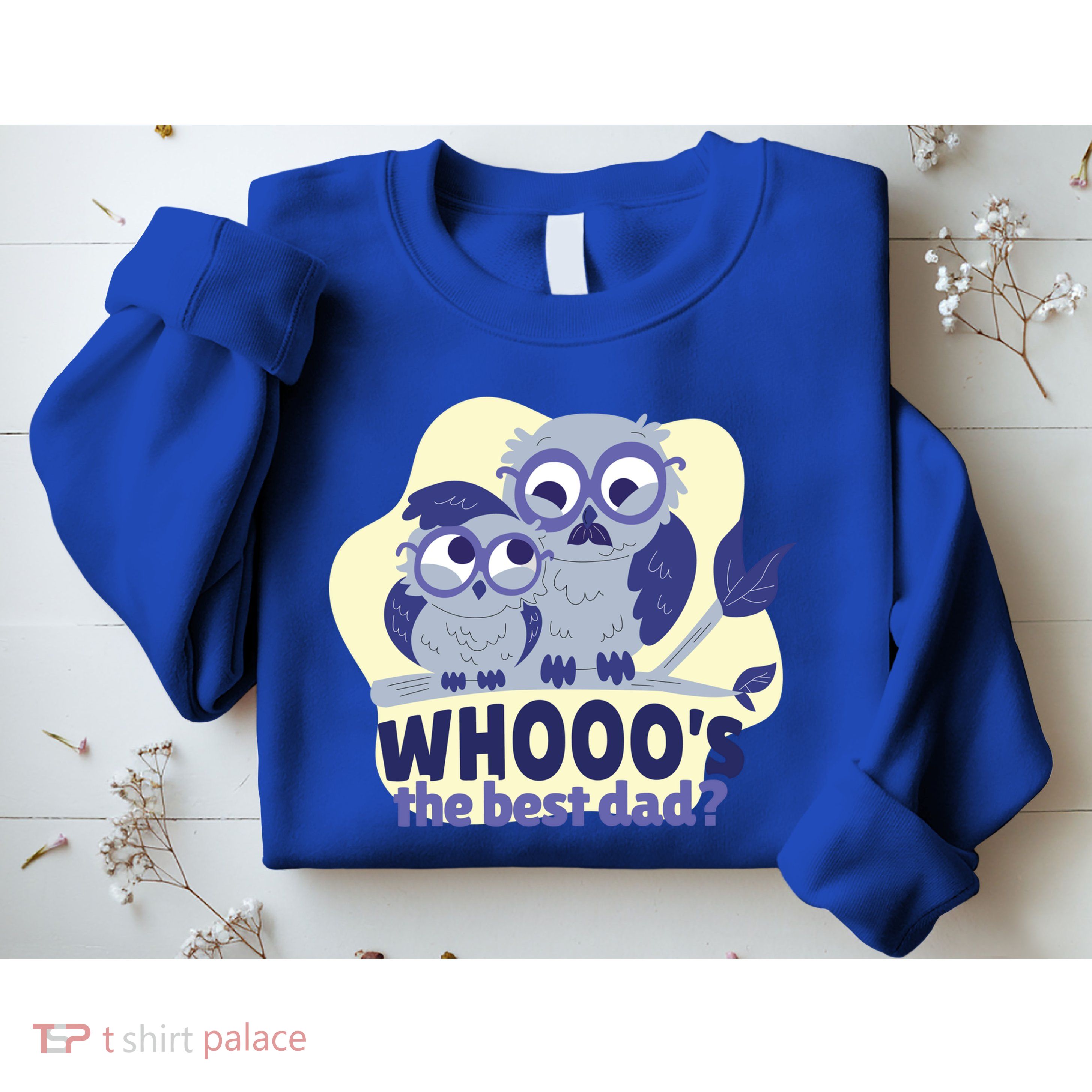 Best Dad Owl Sweatshirt