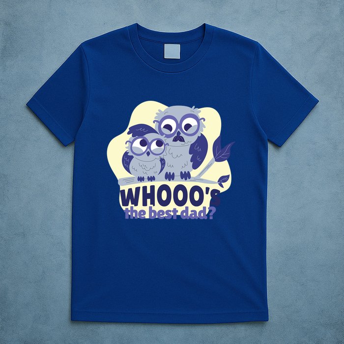 Best Dad Owl T-Shirt
