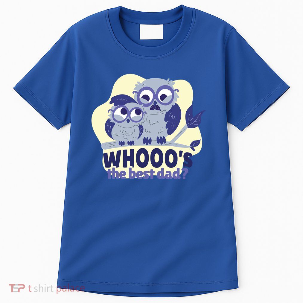 Best Dad Owl Tall T-Shirt