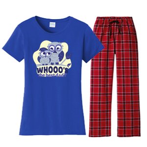 Best Dad Owl Women's Flannel Pajama Set