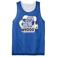 Best Dad Owl Mesh Reversible Basketball Jersey Tank