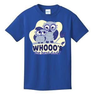 Best Dad Owl Kids T-Shirt