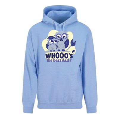 Best Dad Owl Unisex Surf Hoodie