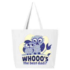 Best Dad Owl 25L Jumbo Tote