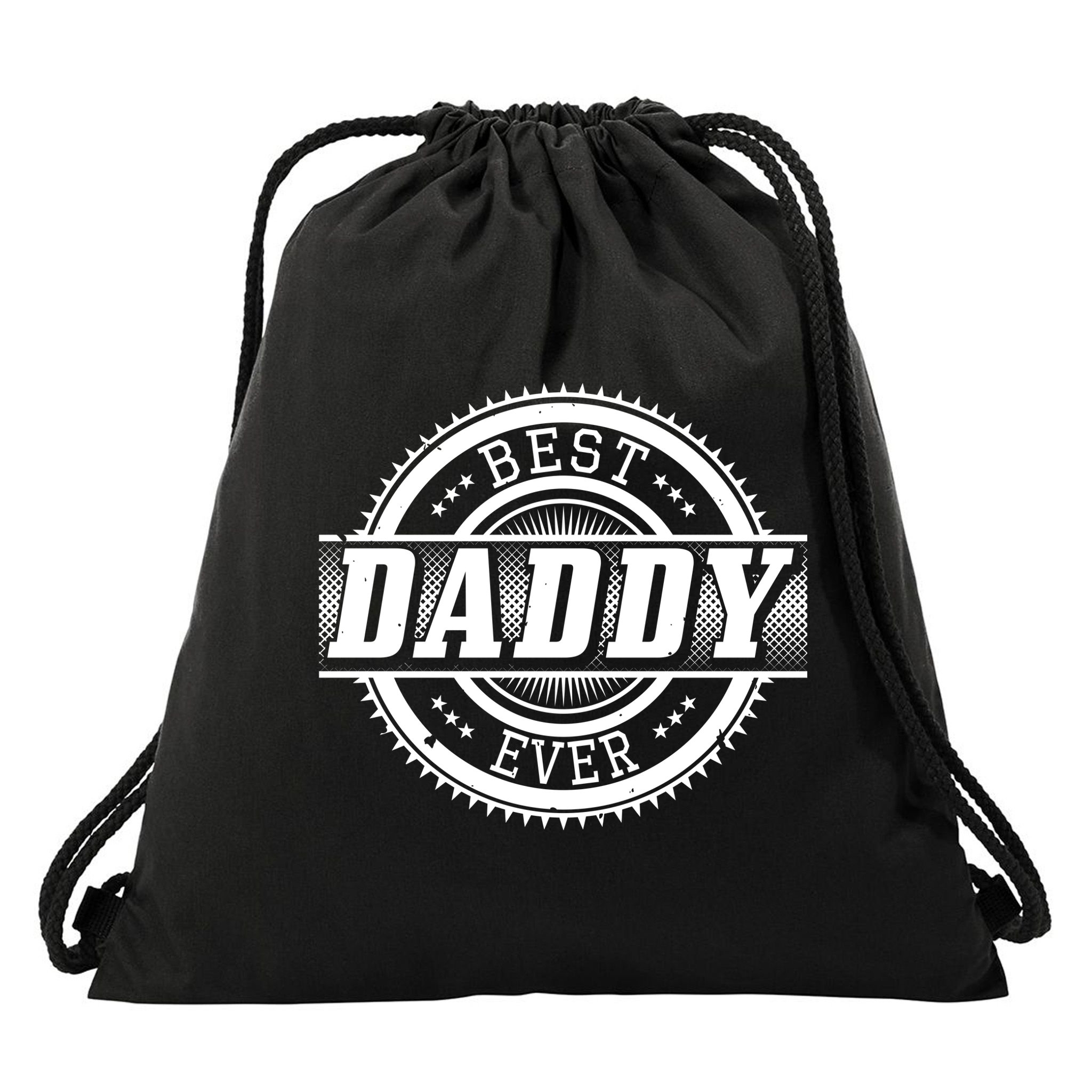 Best Daddy Ever Drawstring Bag