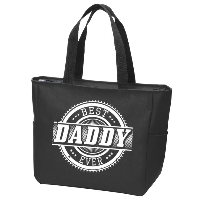 Best Daddy Ever Zip Tote Bag