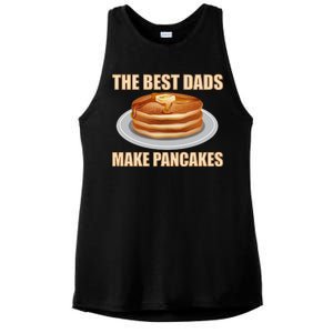 Best Dads Make Pancakes Ladies PosiCharge Tri-Blend Wicking Tank