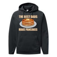 Best Dads Make Pancakes Performance Fleece Hoodie