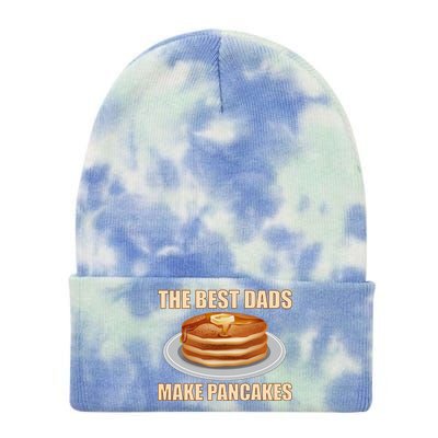 Best Dads Make Pancakes Tie Dye 12in Knit Beanie