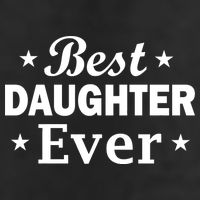 Best Daughter Ever 7 Panel Mesh Trucker Snapback Hat