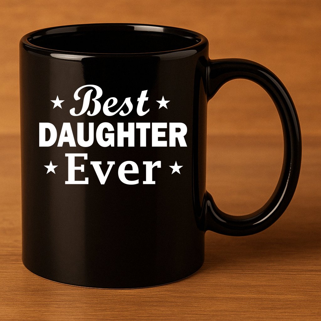 Best Daughter Ever 11oz C Handle Ceramic Mug