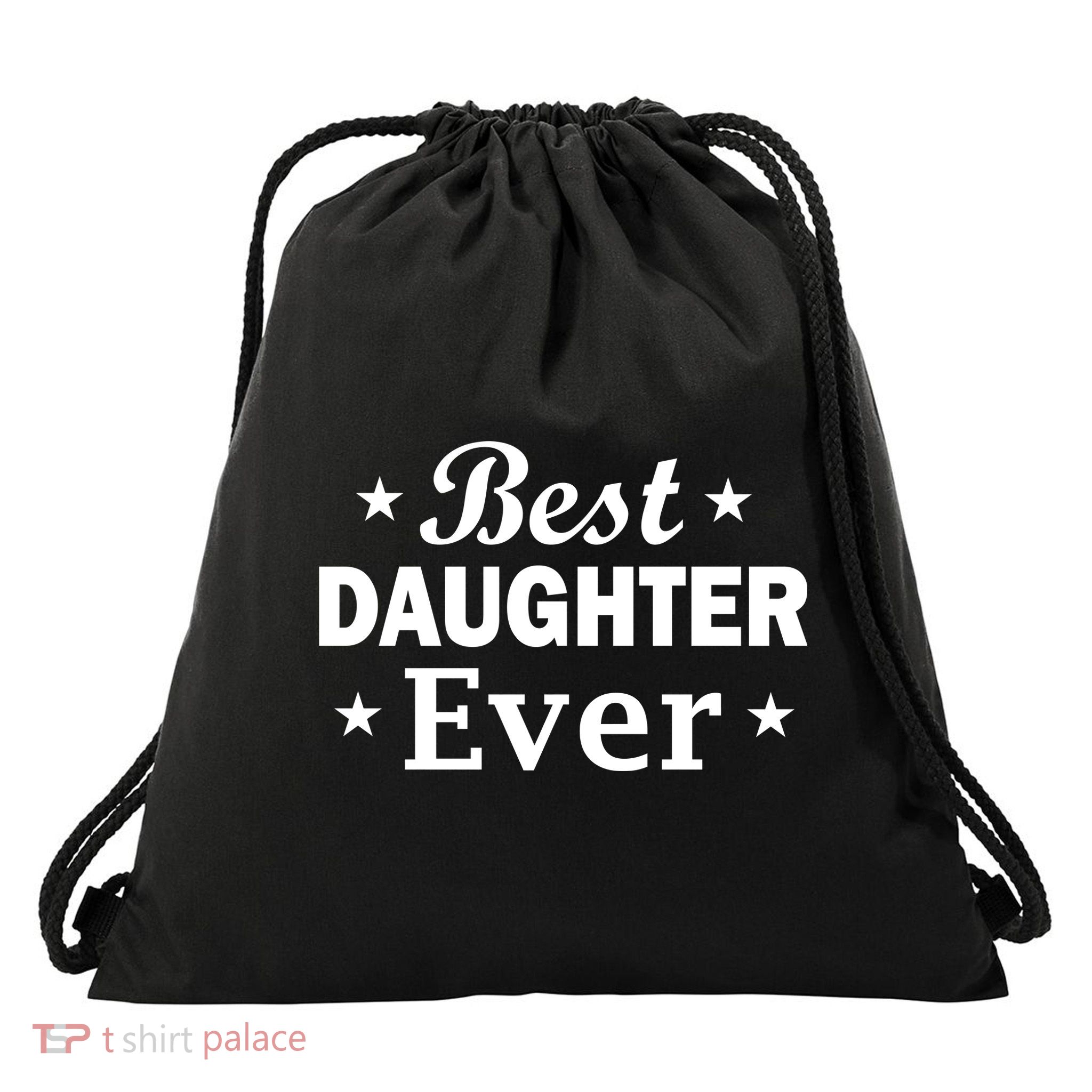 Best Daughter Ever Drawstring Bag