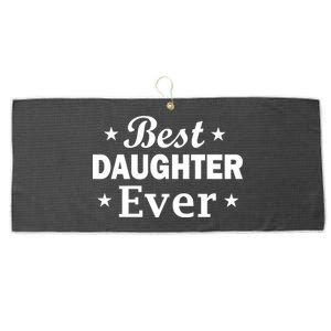 Best Daughter Ever Large Microfiber Waffle Golf Towel