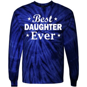 Best Daughter Ever Tie-Dye Long Sleeve Shirt