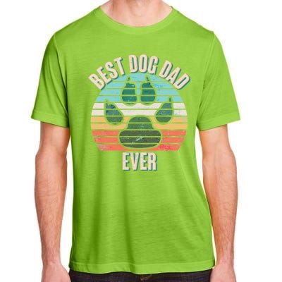 Best Dog Dad Ever Adult ChromaSoft Performance T-Shirt