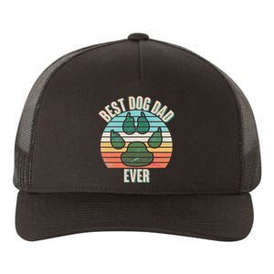 Best Dog Dad Ever Yupoong Adult 5-Panel Trucker Hat