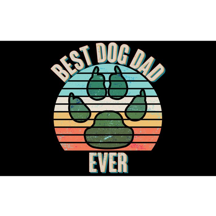 Best Dog Dad Ever Bumper Sticker