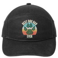 Best Dog Dad Ever 7-Panel Snapback Hat