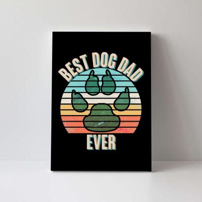 Best Dog Dad Ever Canvas