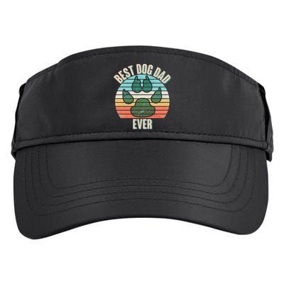 Best Dog Dad Ever Adult Drive Performance Visor