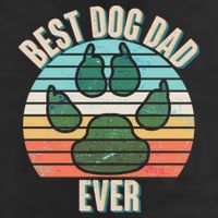 Best Dog Dad Ever Adult Drive Performance Visor