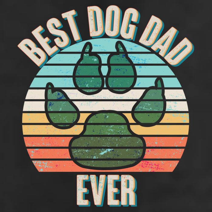 Best Dog Dad Ever Adult Drive Performance Visor