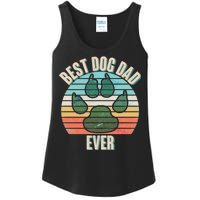 Best Dog Dad Ever Ladies Essential Tank