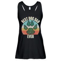 Best Dog Dad Ever Ladies Essential Flowy Tank